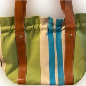 KATE SPADE STRIPED HANBAG